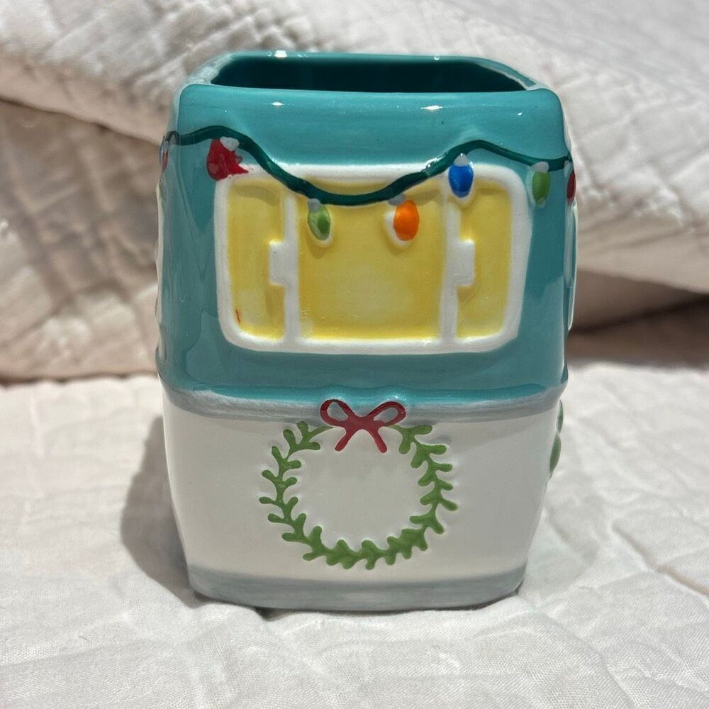 Tag RV Camper Christmas Coffee Mug Ceramic dishwasher Safe - Picture 5 of 6